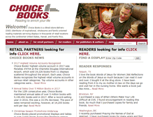 Tablet Screenshot of choicebooks.org